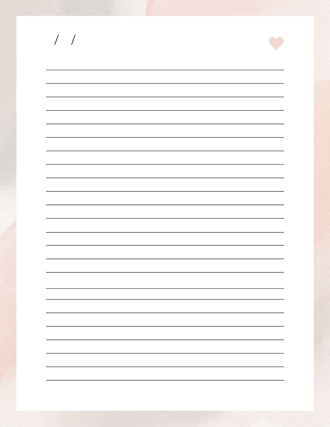 Self-Care Checklist + Journal Template - Etsy.de