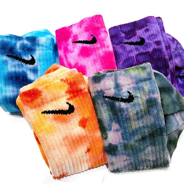 mens nike tie dye socks