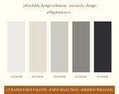 Neutral Interior Paint Palette: Color Consult Mood Board (PDF Download)