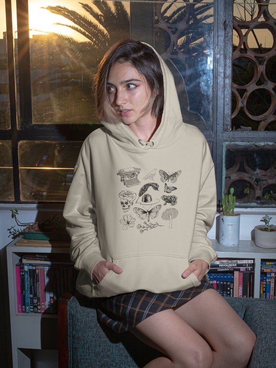 Dark Academia Clothing Edgy Clothing Women E Girl Clothing Dark Academia Clothing  Women Egirl Clothing Indie Sweatshirt Indie Clothes -  Canada