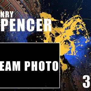 Football Memory Mate Photo Template - Etsy