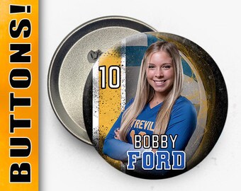 Photoshop Template for Buttons