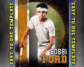 Tennis Banner Template Etsy Tennis Banner Template Etsy