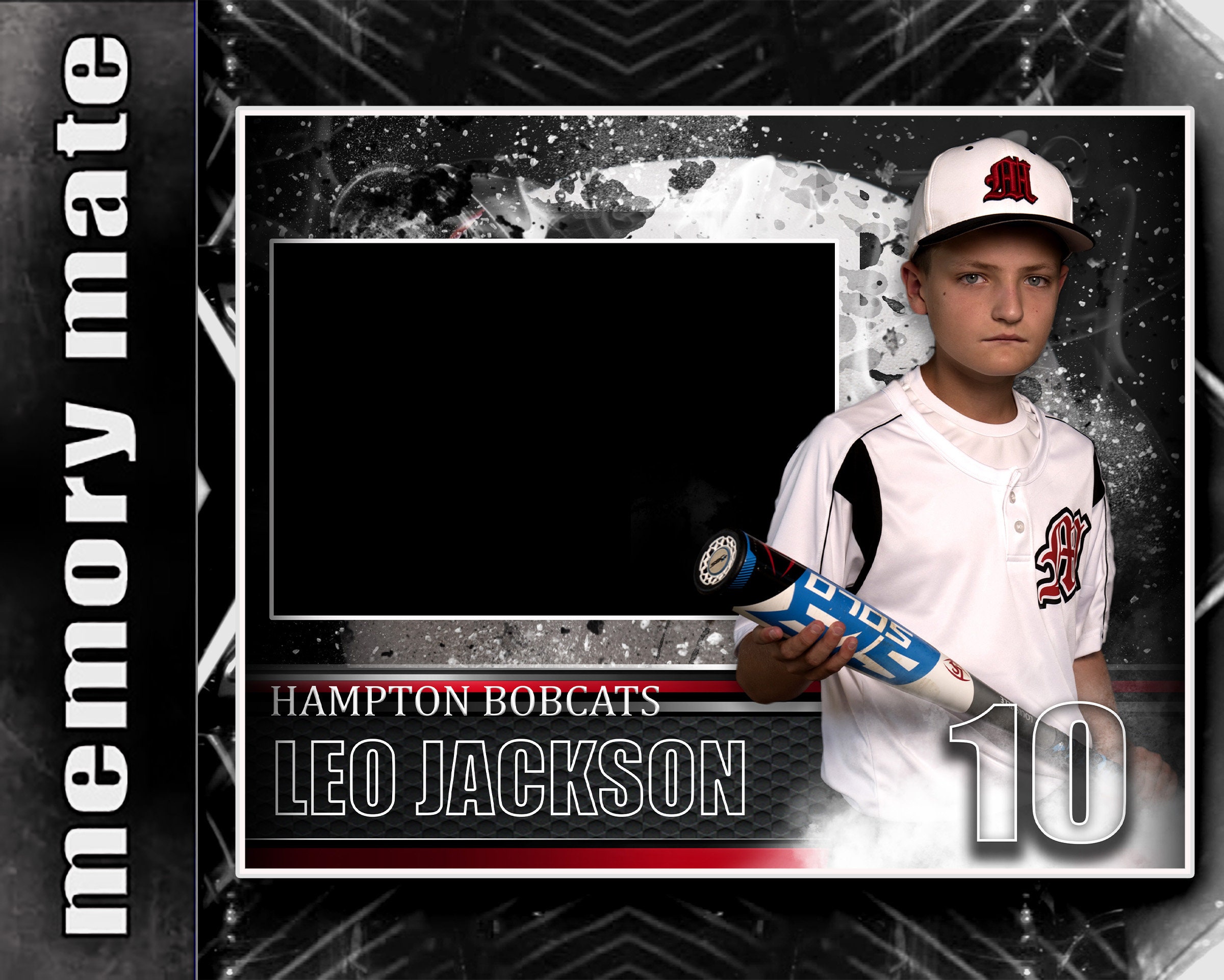 Baseball Memory Mate Template