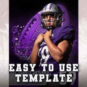 Football Senior Banner - Etsy