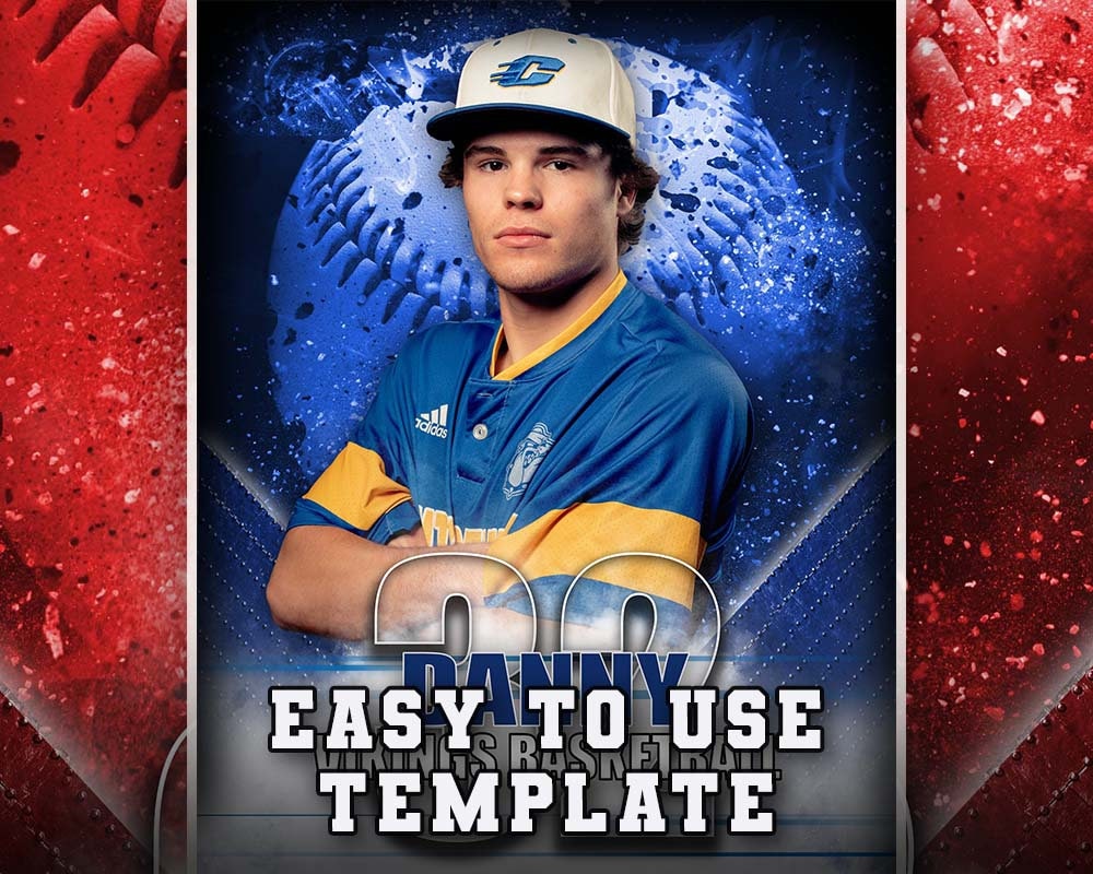 Baseball Banner Template Etsy