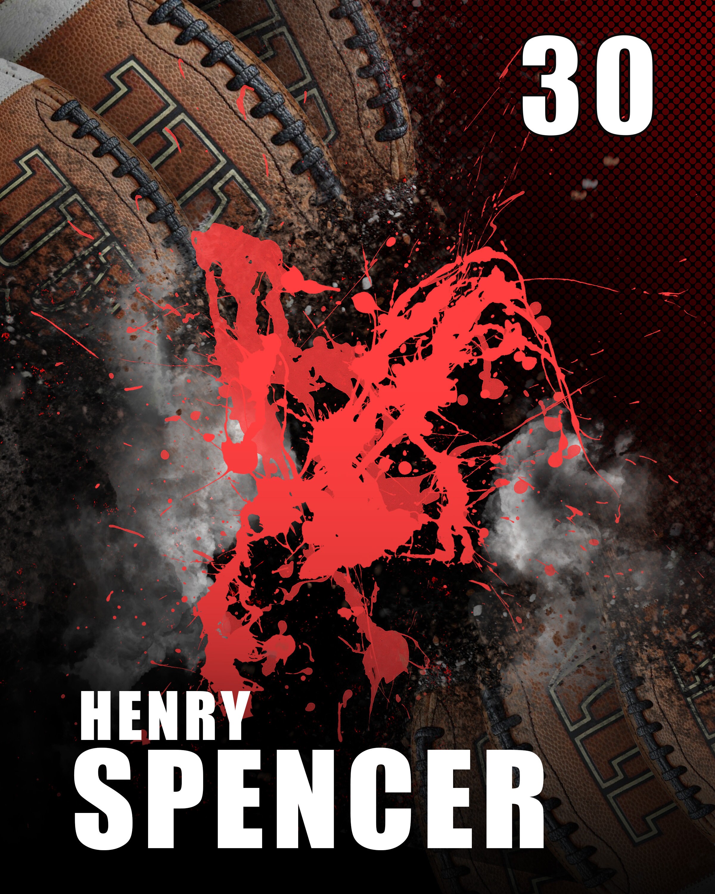 Football Banner Template Etsy