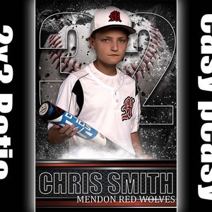 Baseball banner template
