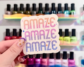 Amaze Hail Mary Die Cut Sticker