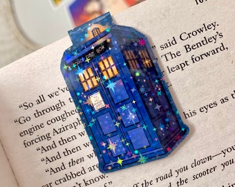 Tardis Police Box Magnetic Bookmark