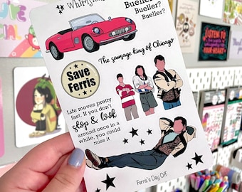 Ferris’s day off /  Planner Stickers