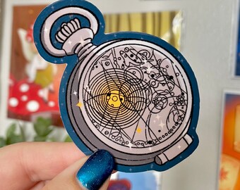 Time Lord Fob Watch Sticker