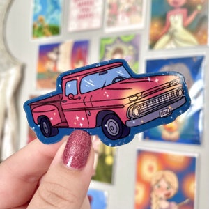Bella’s Truck Waterproof Sticker