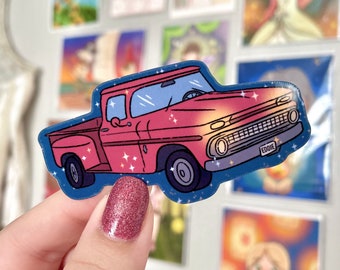 Bella’s Truck Waterproof Sticker