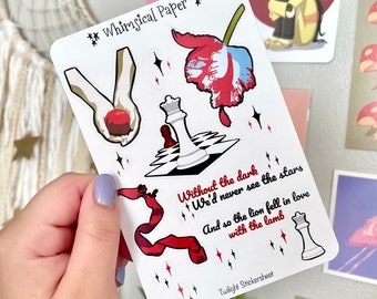 Twilight Sticker Sheet/ Planner Stickers /  Paper stickers - not waterproof