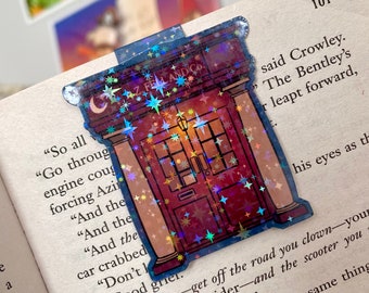Aziraphale A. Z. Fell Bookshop Magnetic Bookmark