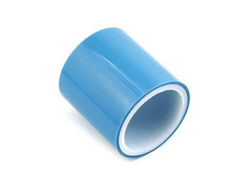 May include: A roll of blue painter's tape, a common tool for DIY projects and crafts.