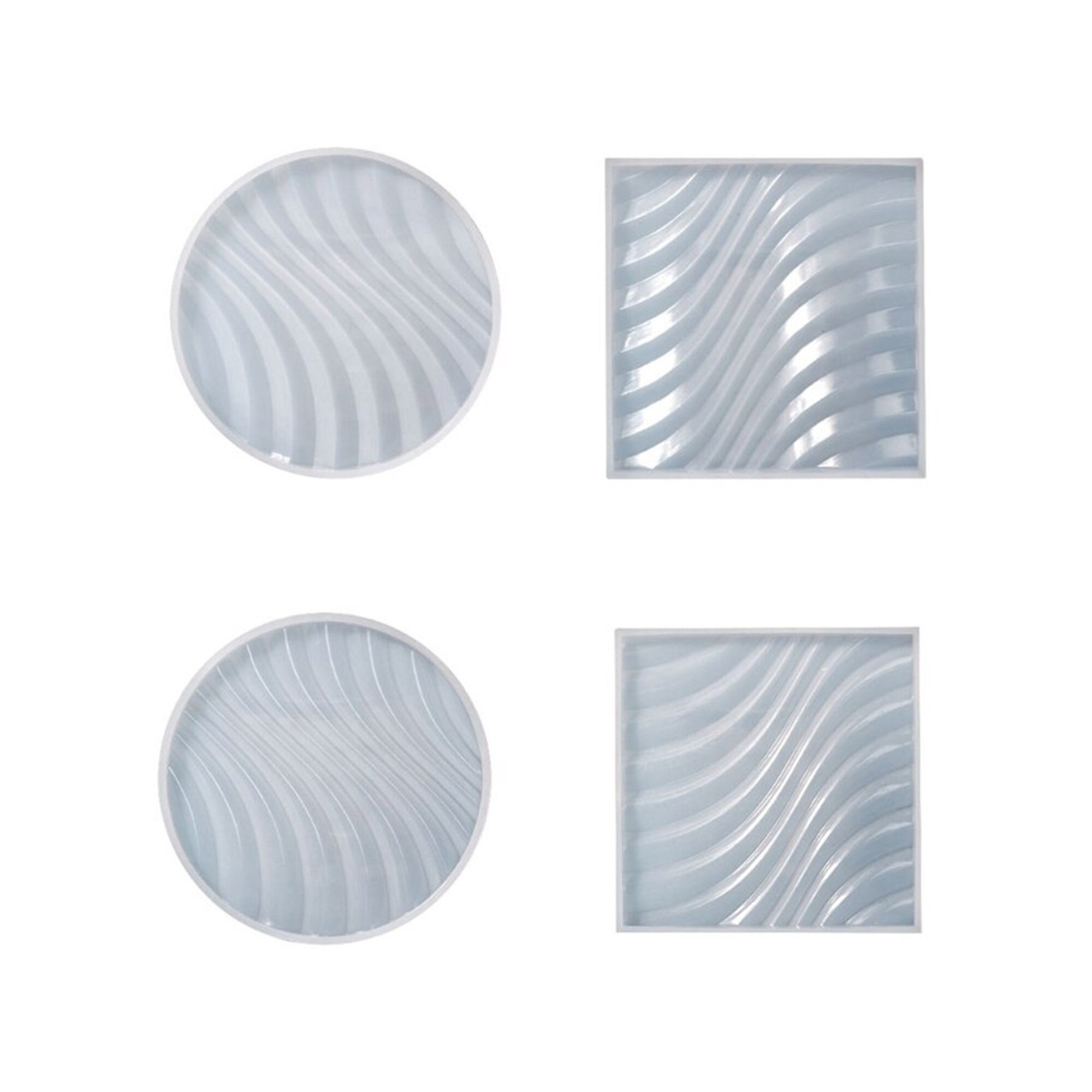 Stainless Steel Glass Slumping Mould, M/w Wave for Fused Glass 