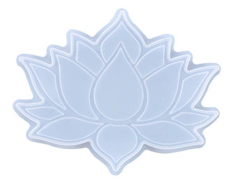 Lot De 3 Moules En Silicone Motifs érable Et Fleur De Lotus - Pour Résine époxy, Plâtre, Cire