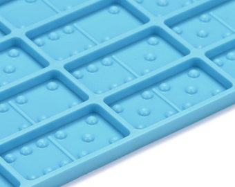 Dominoes Silicone Mold, Dominos Resin Mold, Domino Tile Mold, Game Mold, Craft Supplies, Silicone Dominoe Set Mould