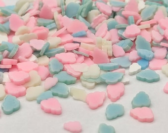 10g Cloud Pastel Clay Fimo Slices, Resin Craft Supplies, Nail Art, Polymer Clay Slices, Slime Supplies, Epoxy Resin Filler, Nail Art