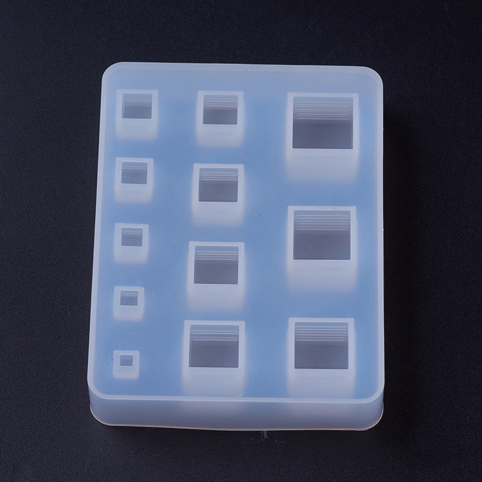 6 Inch Rectangle Silicone Mold-rectangle Resin Mold-geometric Art  Mold-aroma Candle Soap Mold-diy Micro Landscape Decor Mold 