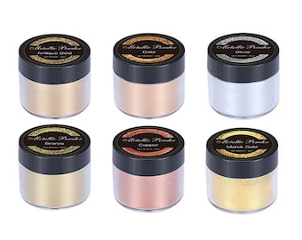 20ml Metallic Pigmentpulver, Marmor Metallharz Pigmentpulver, Harzzubehör