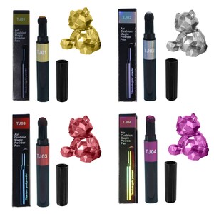 Resin Pigment Pen, Chrome Powder Pen, Mirror Powder, Air Cushion Pen, Chameleon Pigment, Magic Powder Pen, Effect Ombre Pen, Chrome Dust image 3