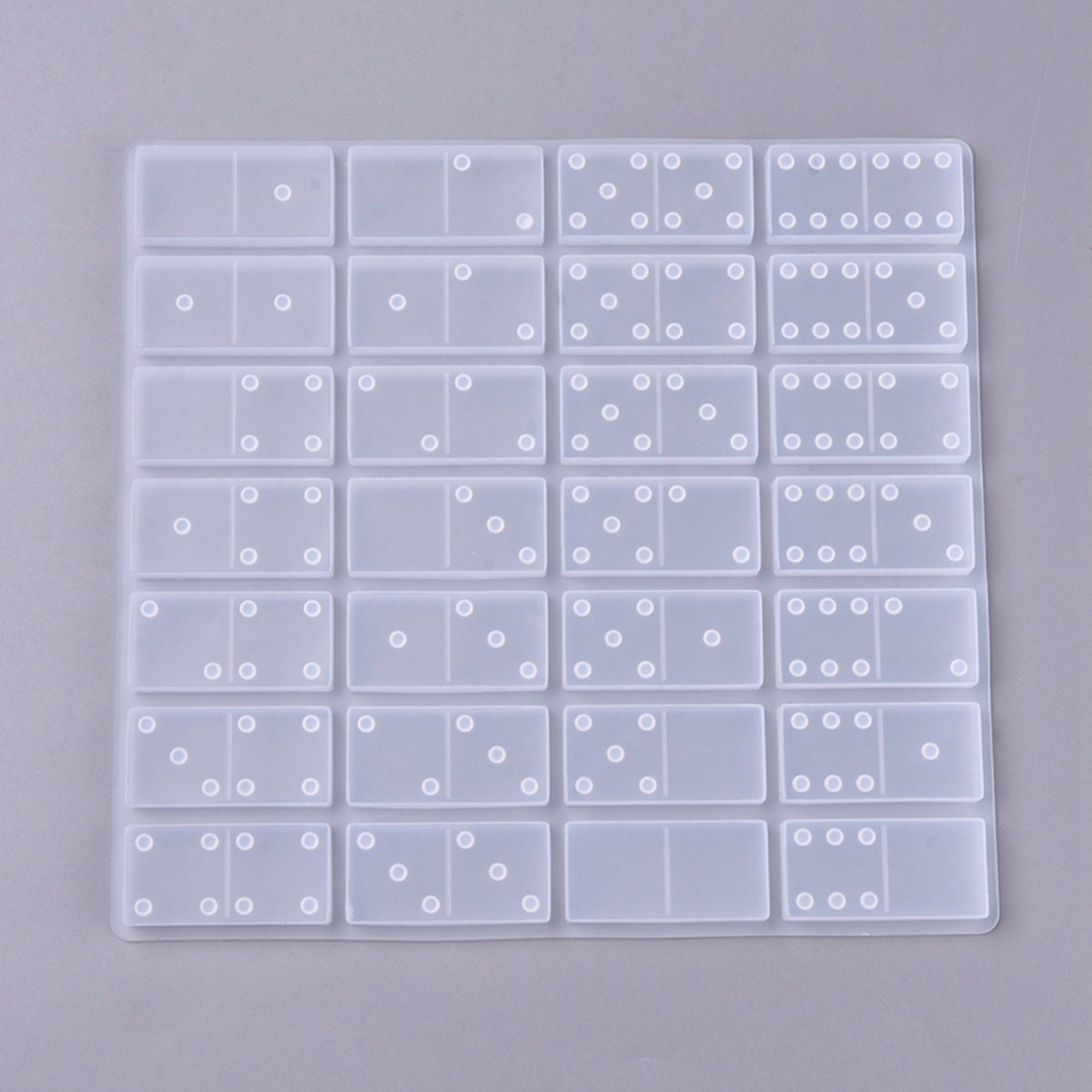 Domino Mold for Resin, Silicone Molds, tol1223