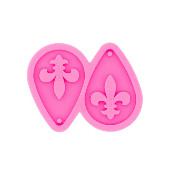 1PC Silicone Earrings Mold Necklace Earring Pendant Resin Molds Drop Dangle Resin  Earring Mold Jewelry Making Tools