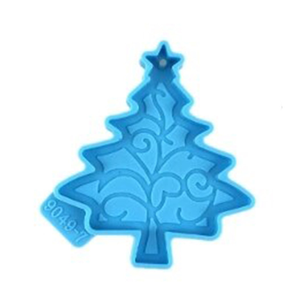 Christmas Tree Decortaion Silicone Mould, Christmas Bauble Mold