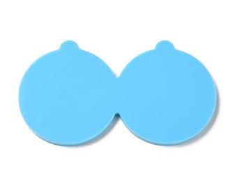 Lot De 128 Moules Ronds En Silicone Pour Bijoux En Résine époxy Pour La Fabrication De Pendentifs, Boucles D'oreilles, Colliers, Porte-clés, Outils De Bricolage