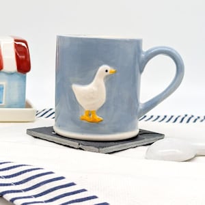Blue Duck Ceramic Mug | Tea Coffee Gifts image 9