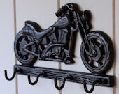 4 Hooks Cast Iron Motorbike Key Rack Holder Motorbike Gifts Motorbike Key Hanger