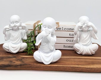 僧侶の像 - A - Etsy 日本