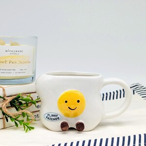 Ceramic Egg Tea Coffee Mug