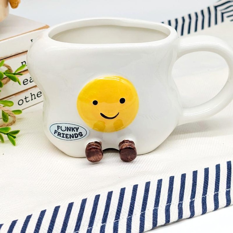 Ceramic Egg Tea Coffee Mug