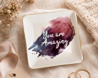 Ceramic Trinket Dish | Ring Holder | Jewellery Display