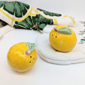 Lemon Salt Pepper Shaker Set | Kitchen Gifts | Home Gifts