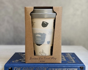 This Man Needs Coffee Eco Travel Mug | Bamboo Cup