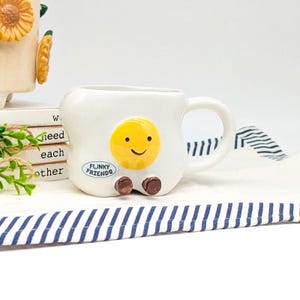 Ceramic Egg Tea Coffee Mug