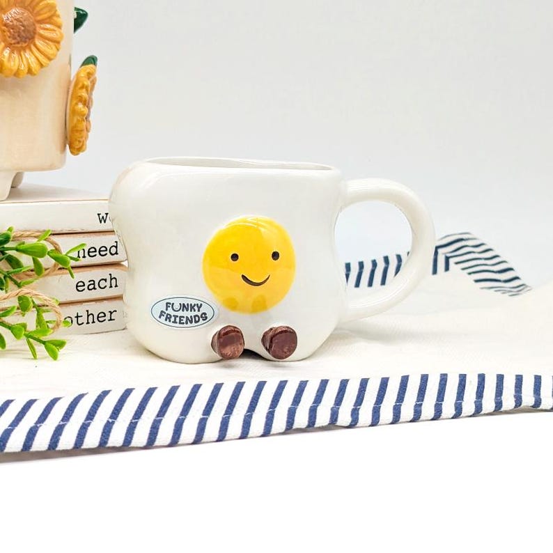 Ceramic Egg Tea Coffee Mug