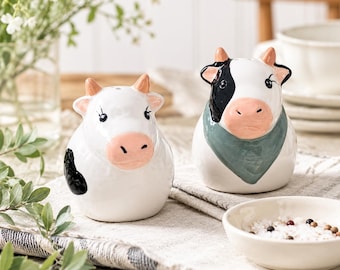 ピンクカウ ソルトペッパーシェーカーセット