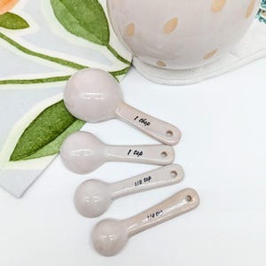 Juego de 5 cucharas medidoras para pollo / Regalos para hornear imagen 9