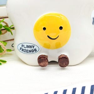Ceramic Egg Tea Coffee Mug
