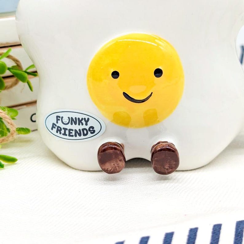 Ceramic Egg Tea Coffee Mug