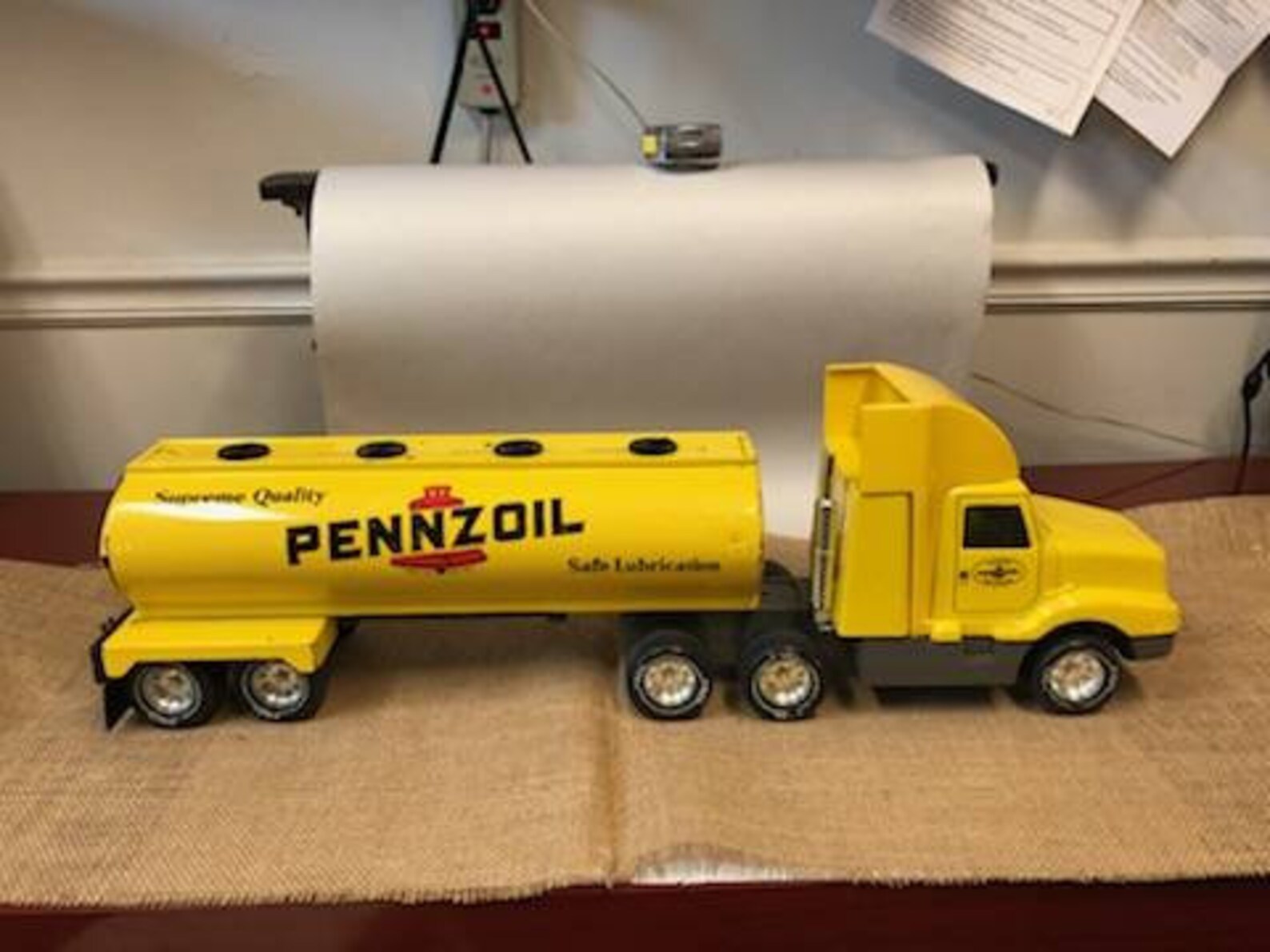 Vintage Ertl Deluxe International Semi Truck Pennzoil Tanker Etsy