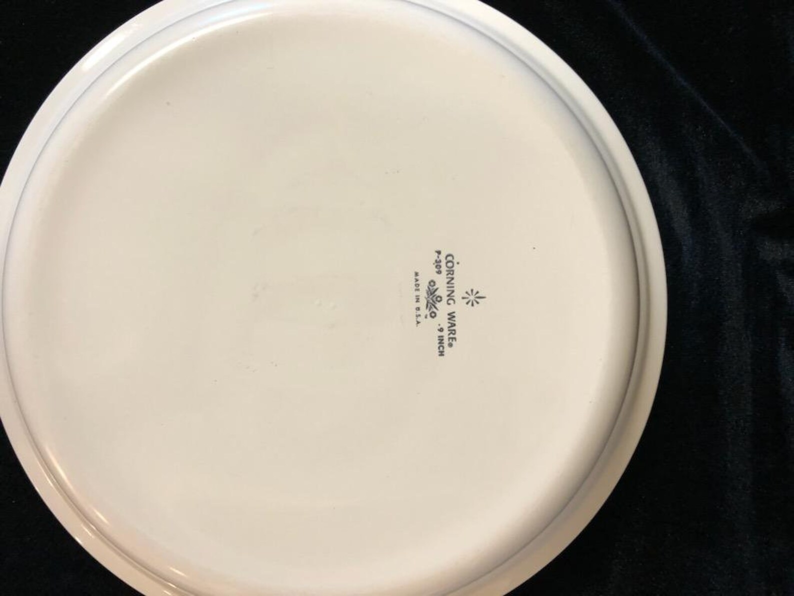 Vintage Corelle Cornflower Blue Pie Plate Set of Three Etsy