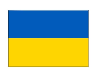3.5&quot; Magnet - Ukrainian Ukraine Flag