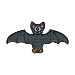 Bestickter Aufnäher - Batty Matty die Fledermaus